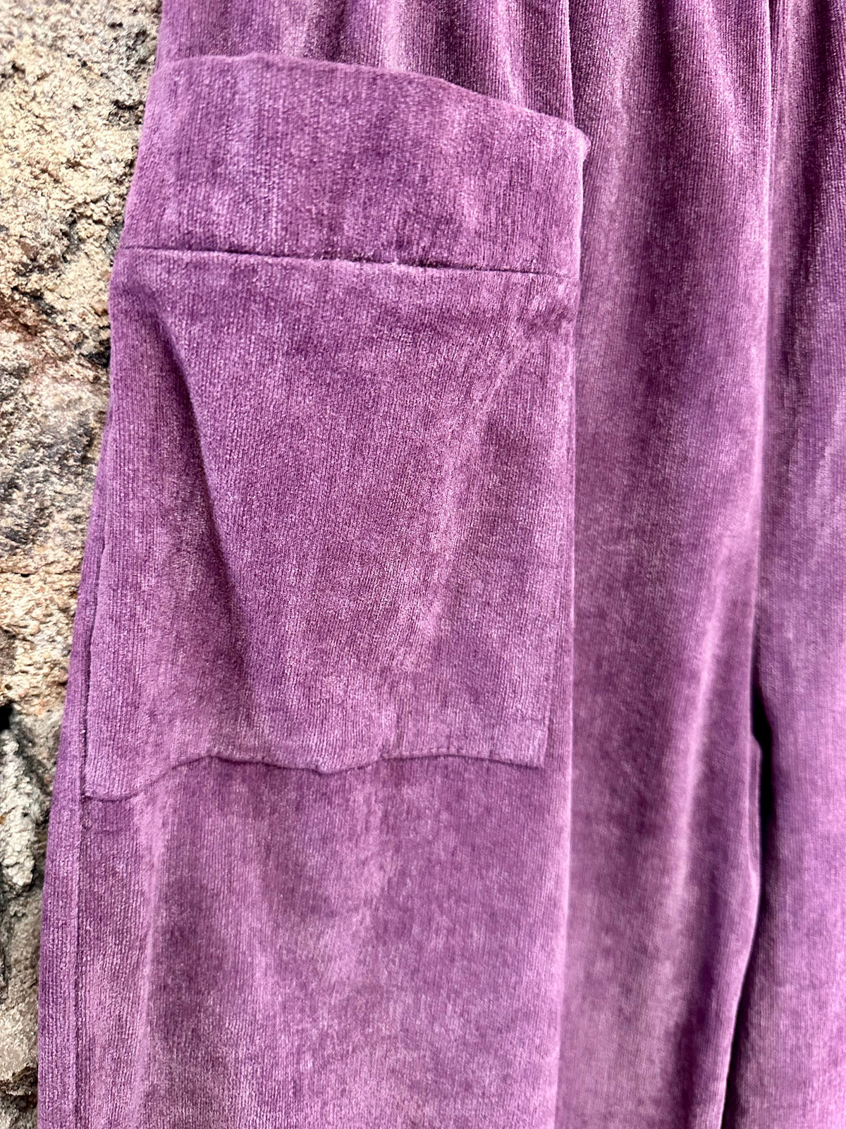 “Elkie “ Heather Italian cocoon jogger