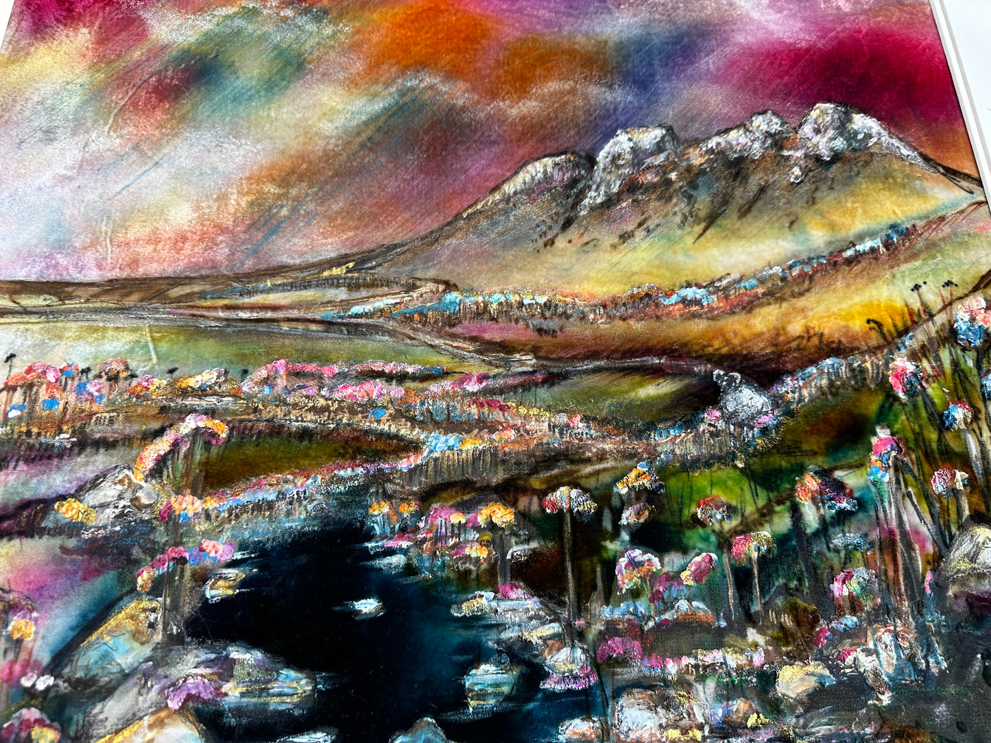 “Hope whispers through the the mournes “ hen mountain County Down