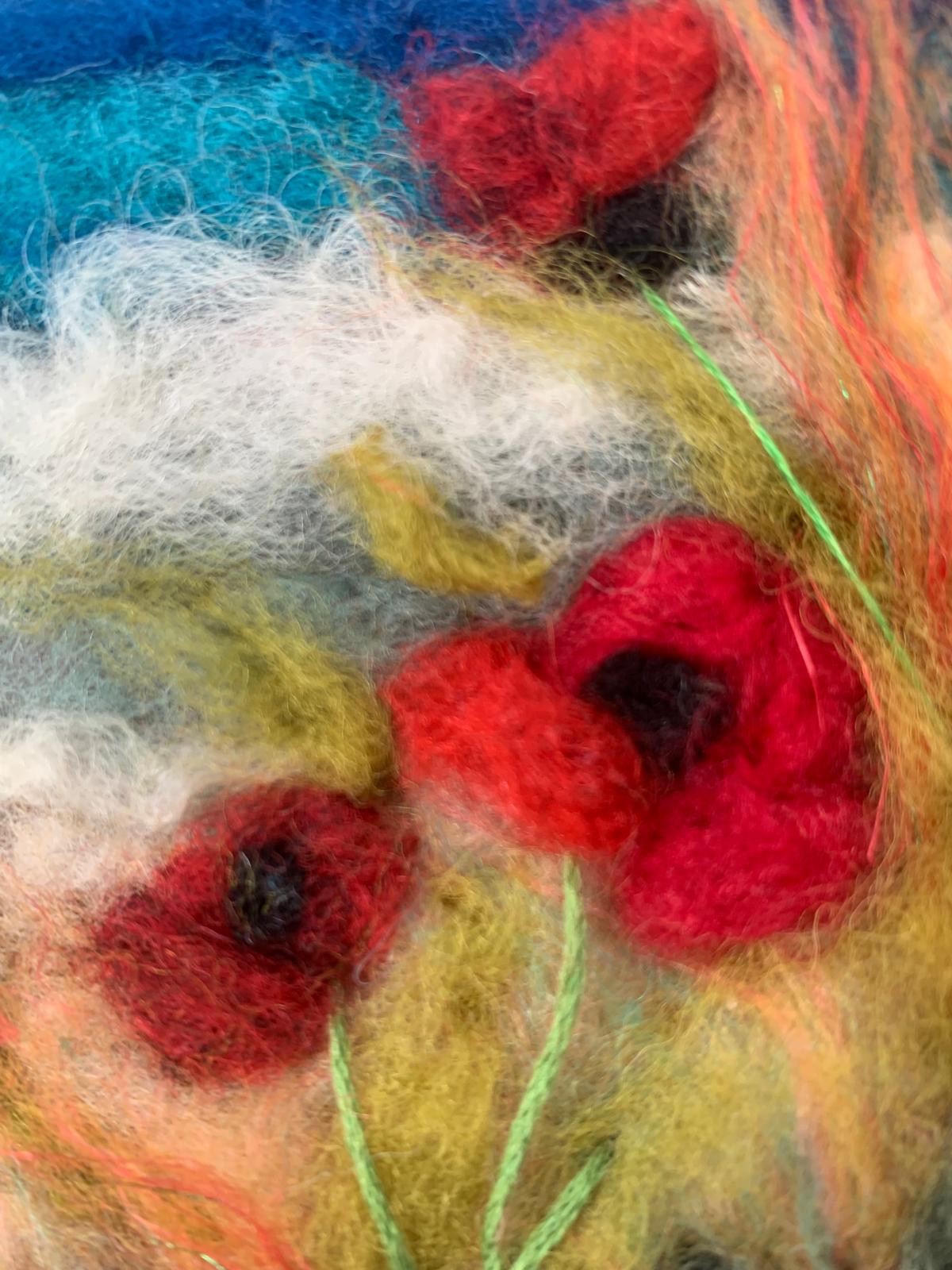 “Poppies by the sea “