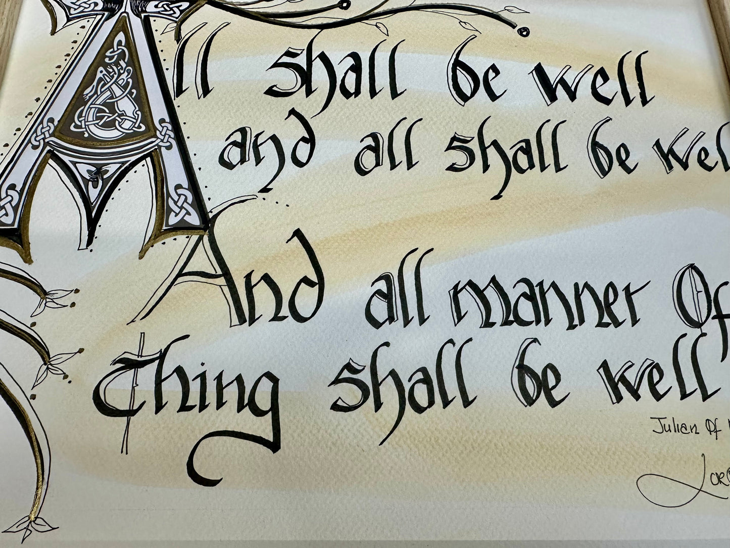 “All shall be well …..”