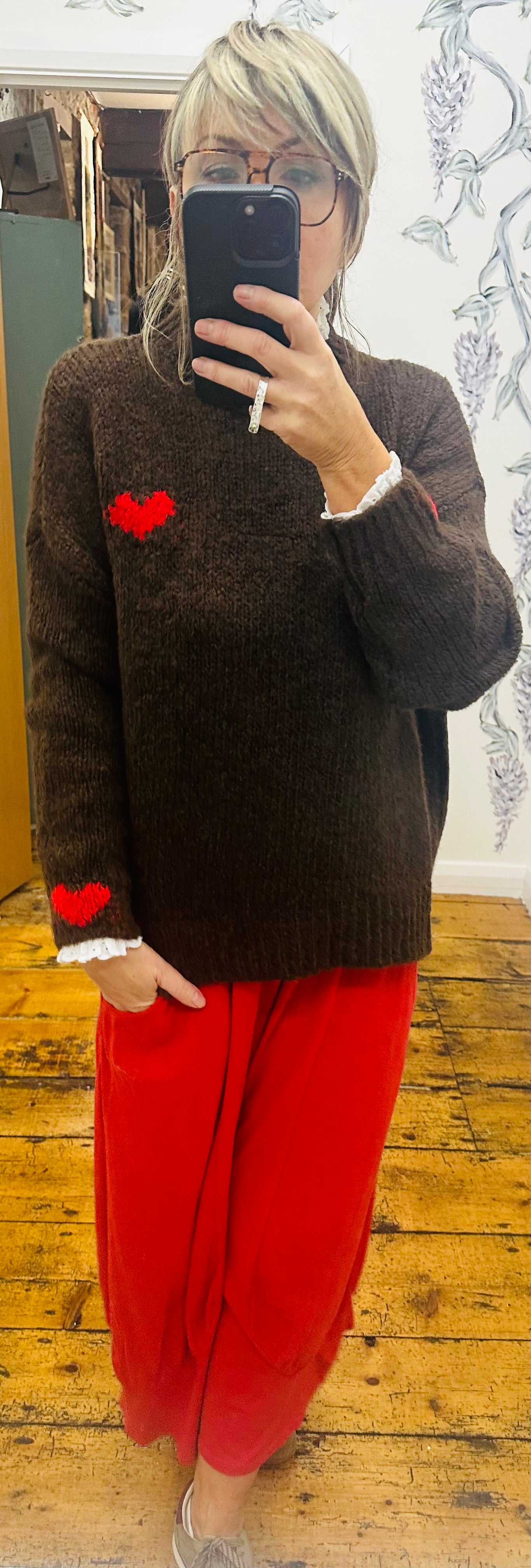 “Evie “ chocolate Italian knit ♥️jumper