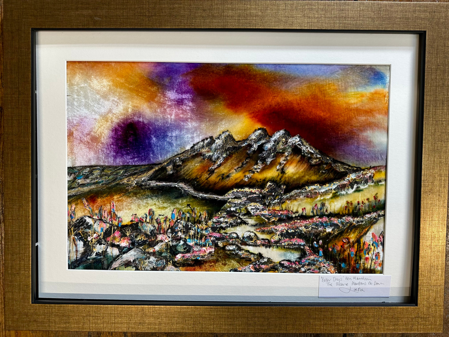 “Better days “ The Hen Mountain the Mourne Mountains