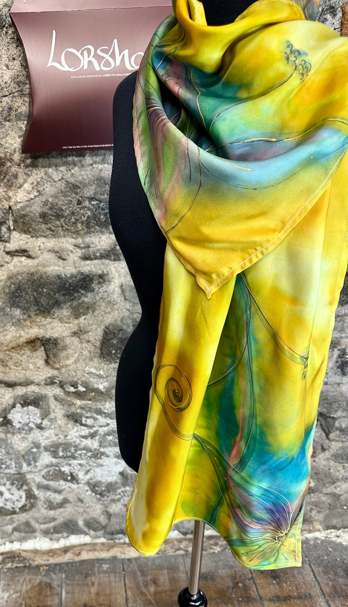 Lorshadesign Hand-painted silks