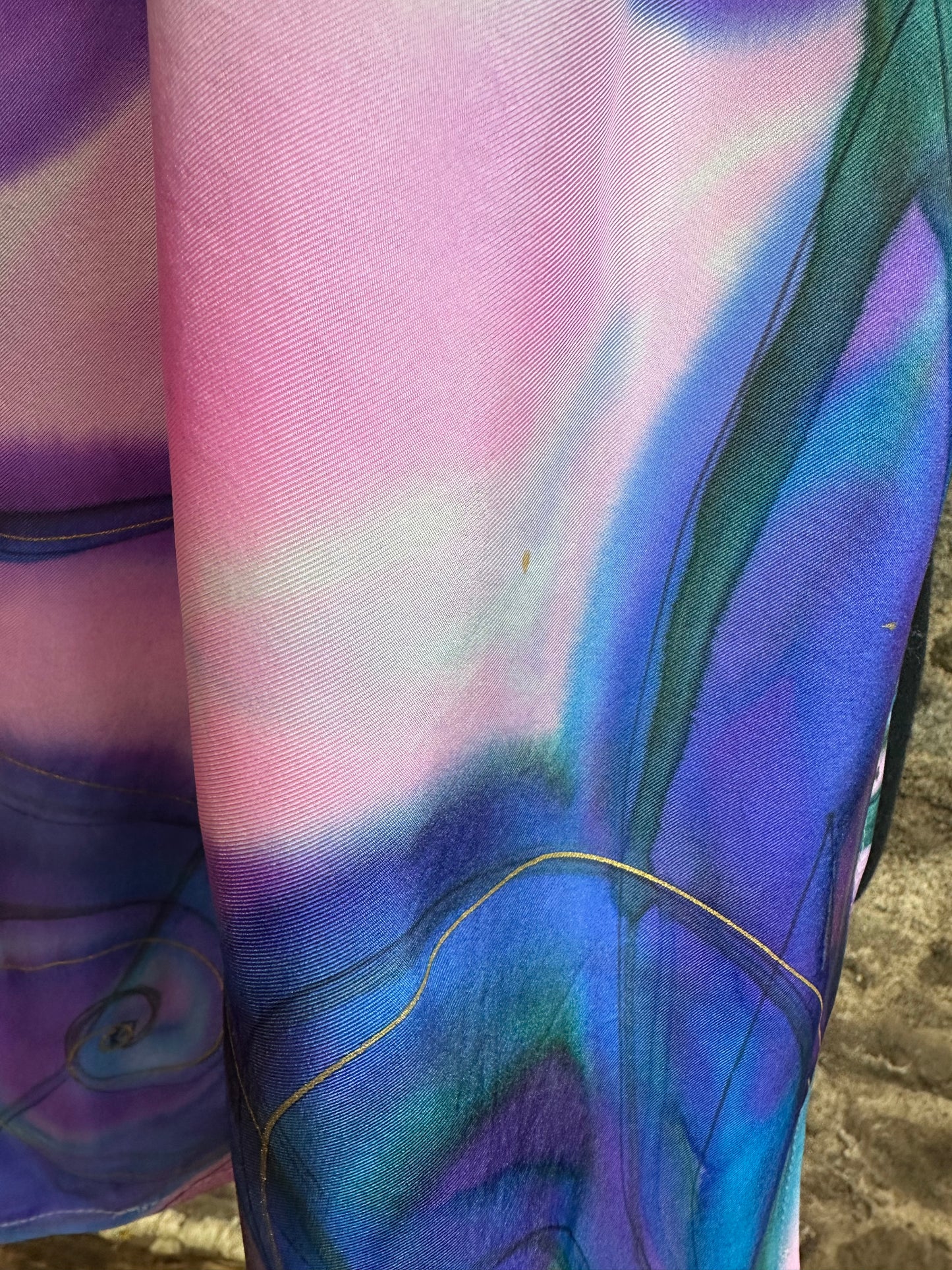 Lorshadesign Handpainted silk scarf collection