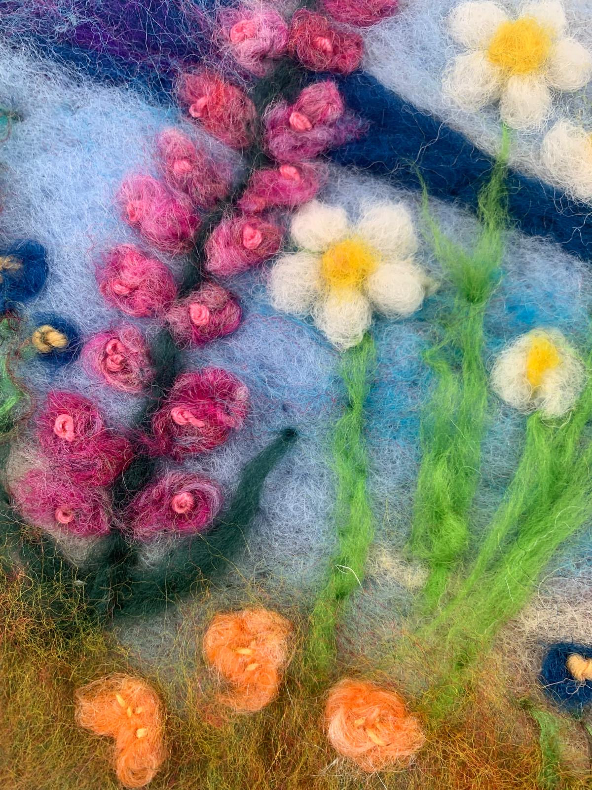 “Coastal path blooms “by Christine Magee