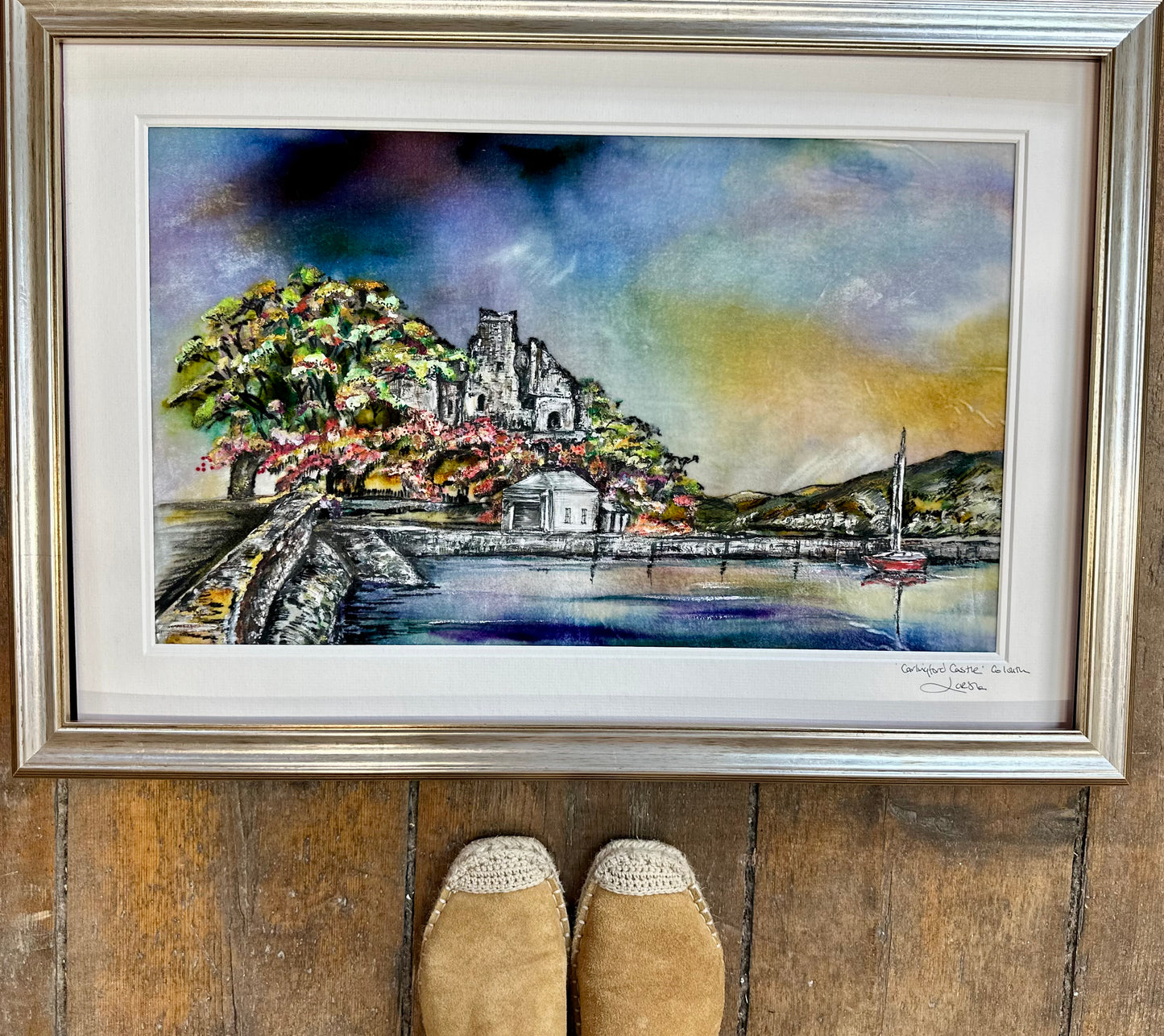 “Carlingford castle “ carlingford county Louth