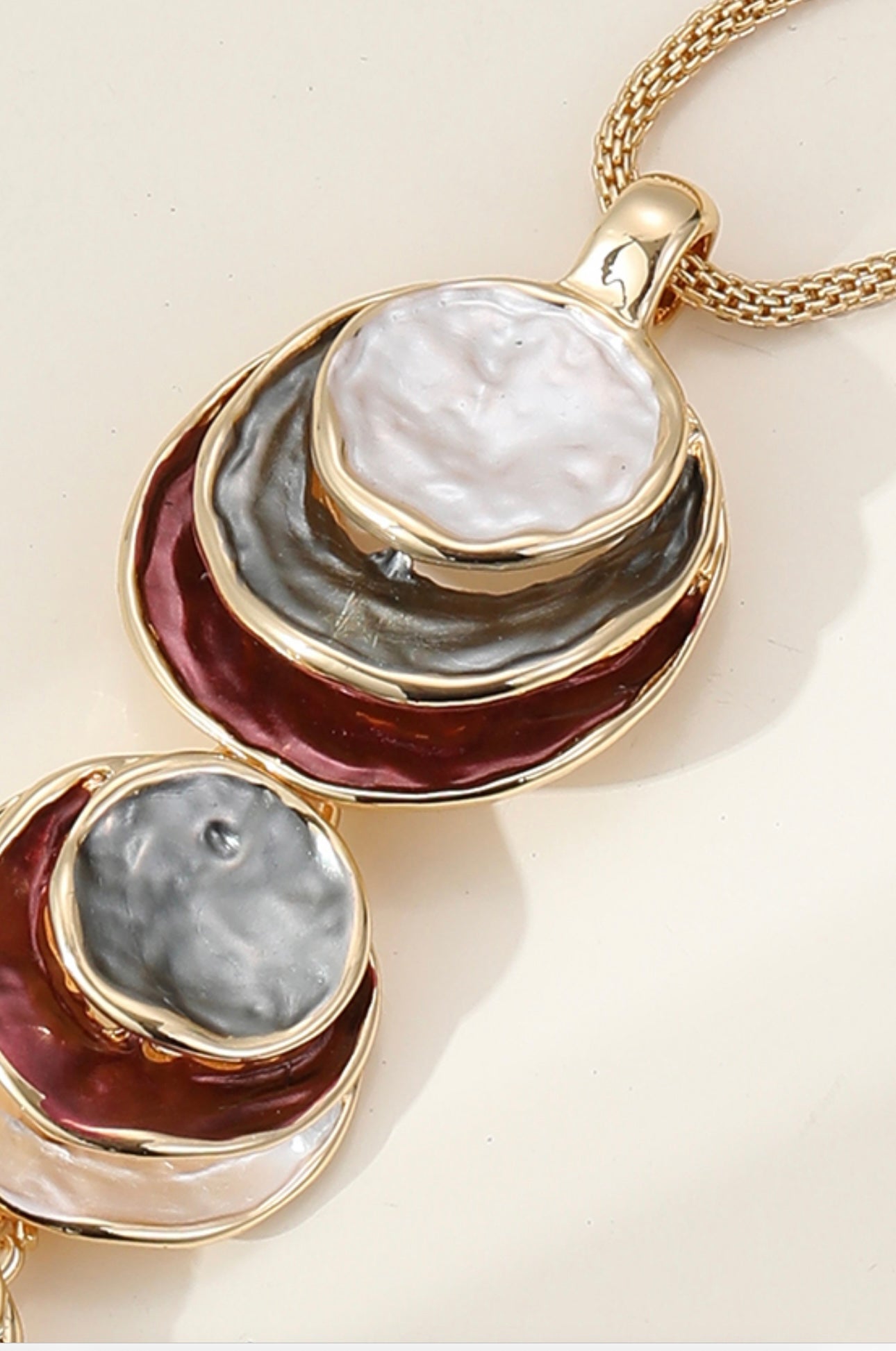 “Statement neckpiece “