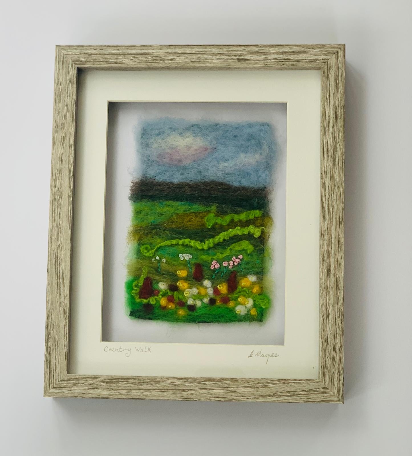 “Country walks “ by Christine Magee