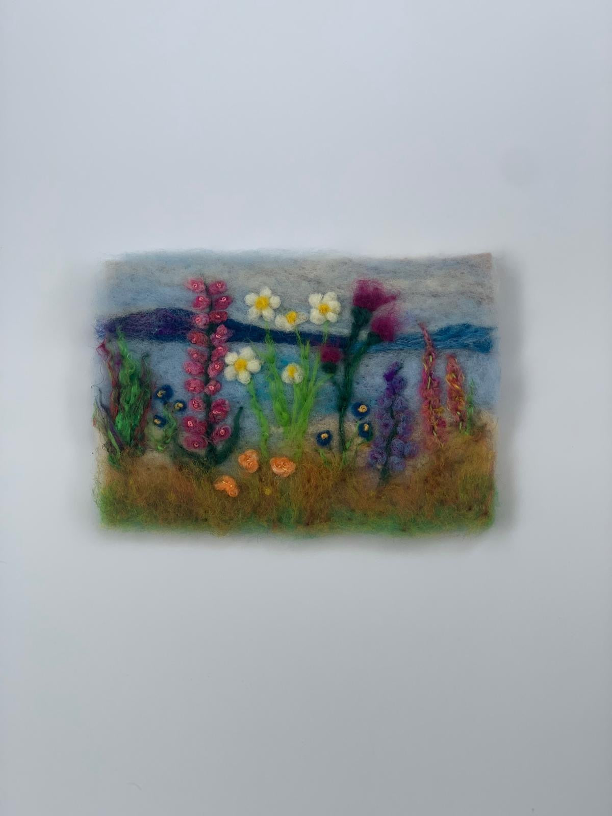 “Coastal path blooms “by Christine Magee