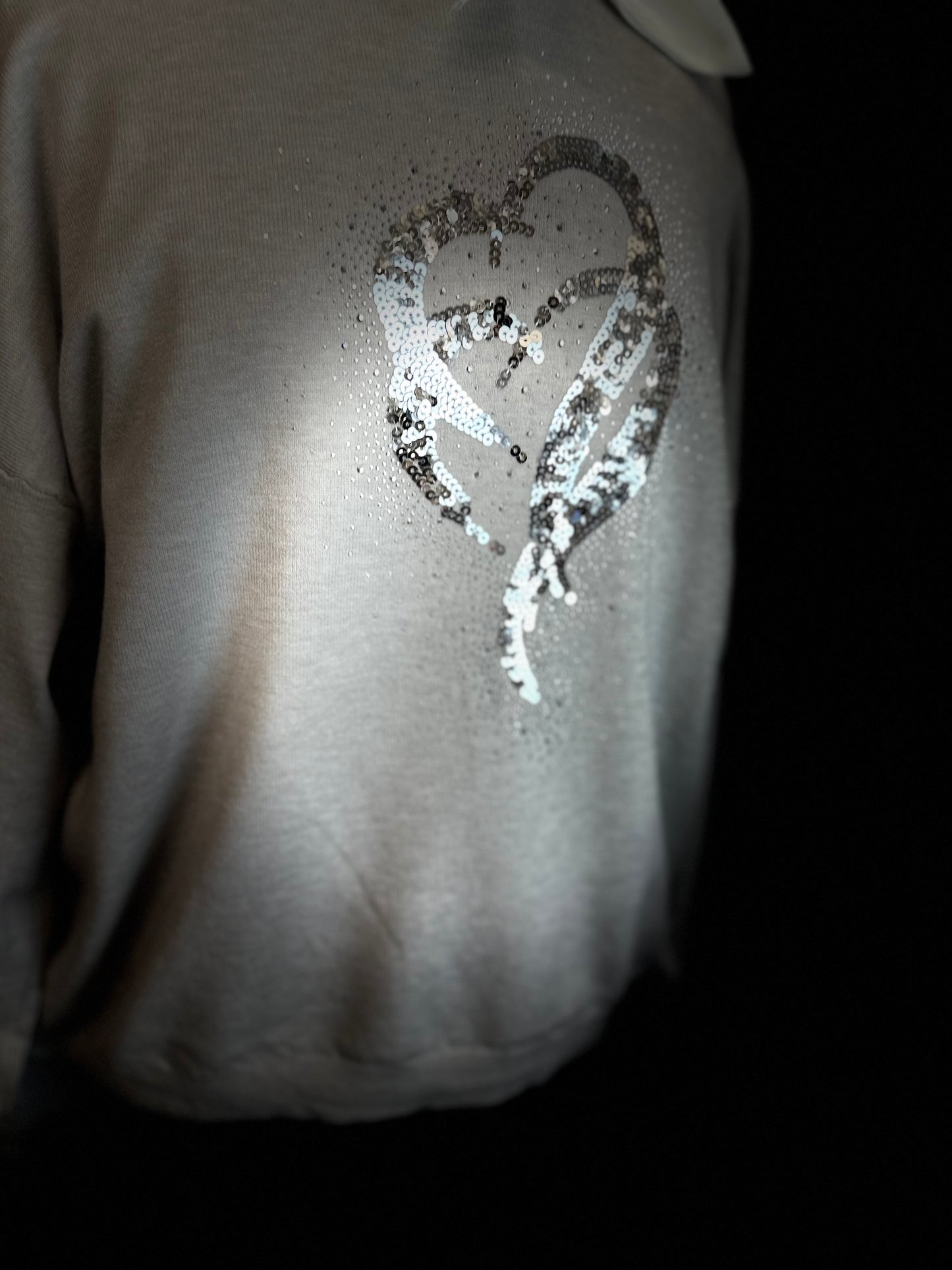 “Sarah “ dove grey Italian soft knit