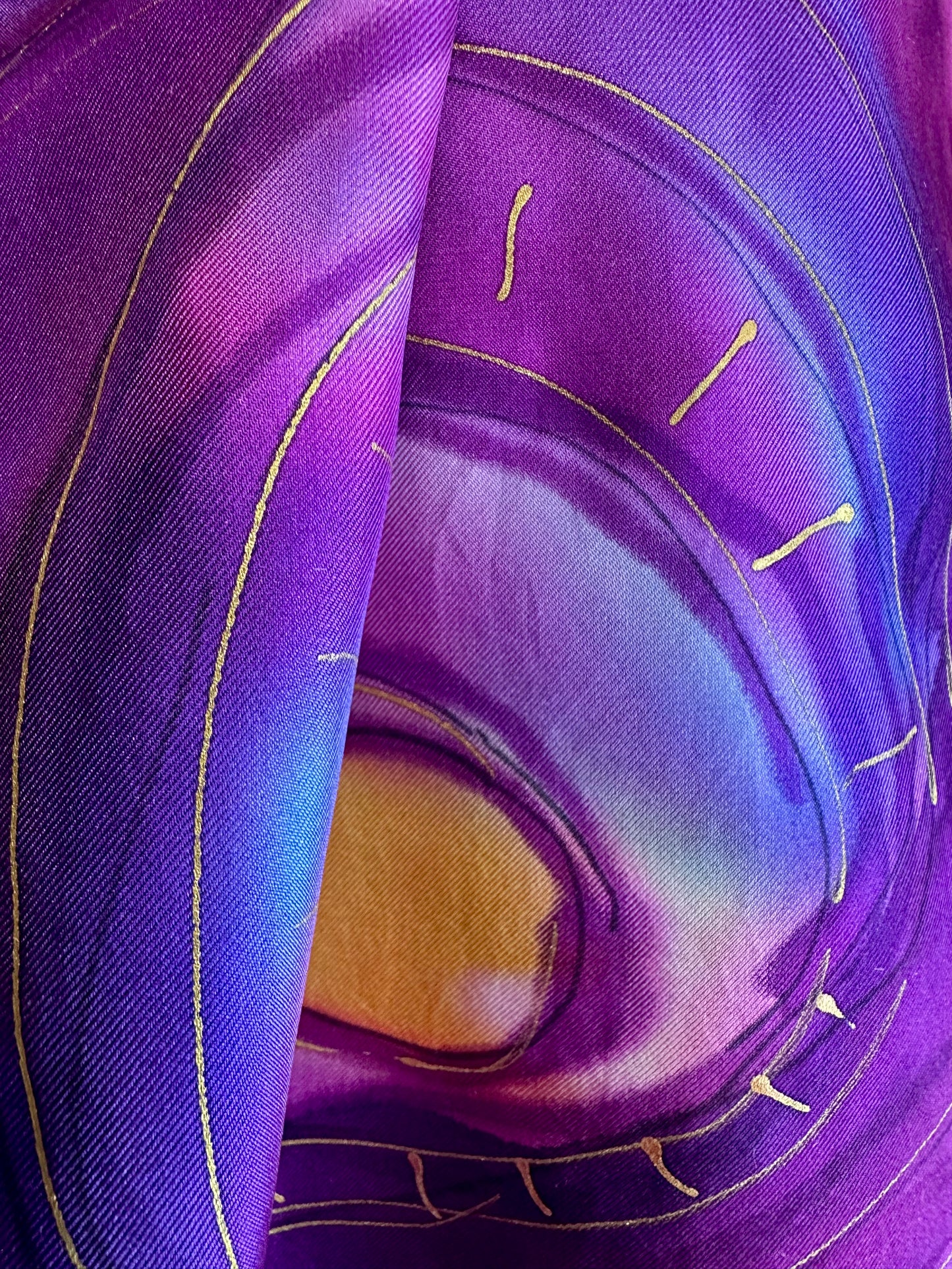 Lorshadesign Handpainted silk scarf collection