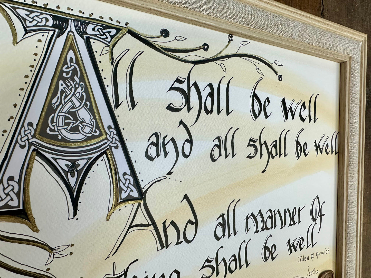 “All shall be well …..”
