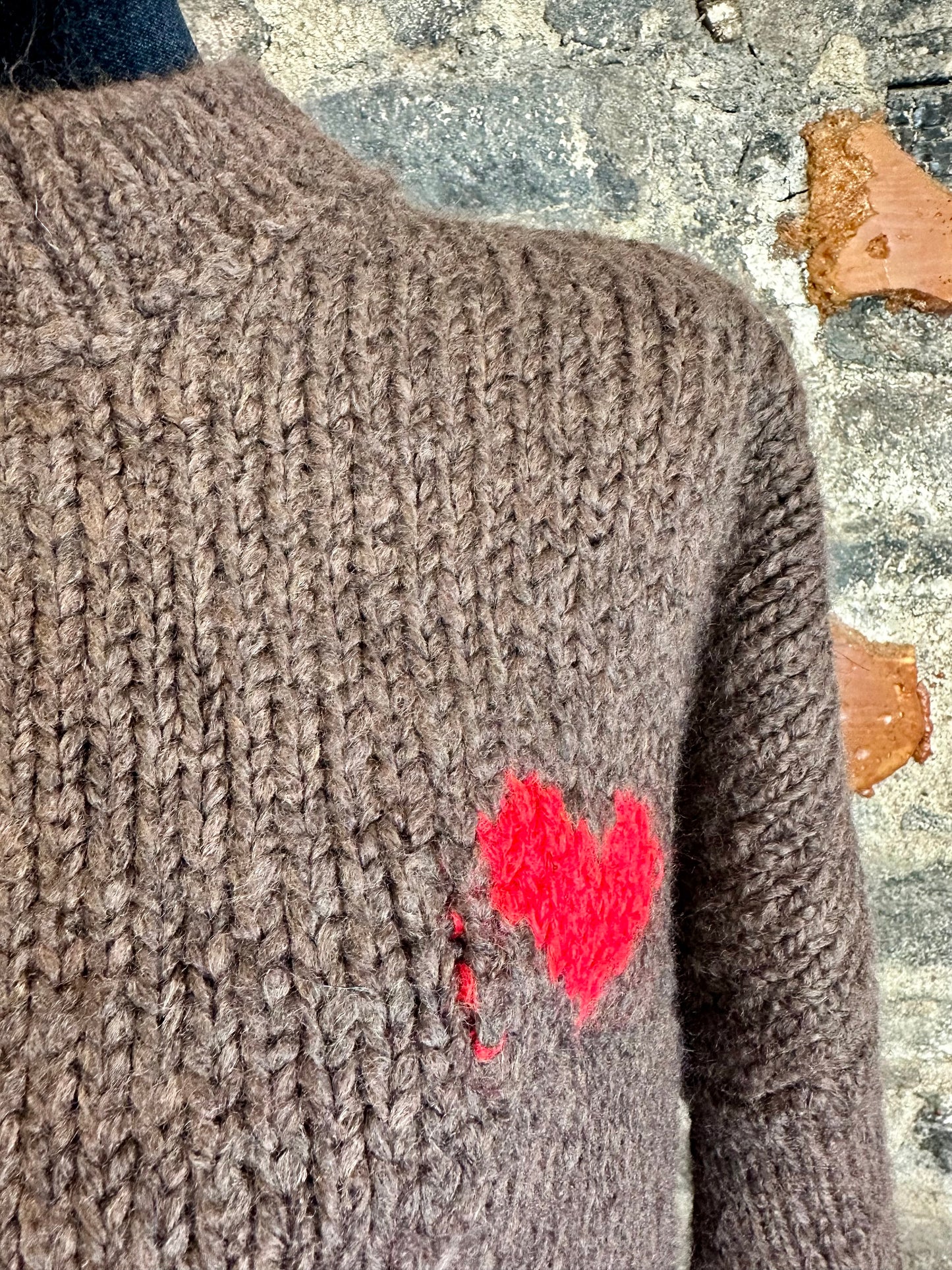 “Evie “ chocolate Italian knit ♥️jumper