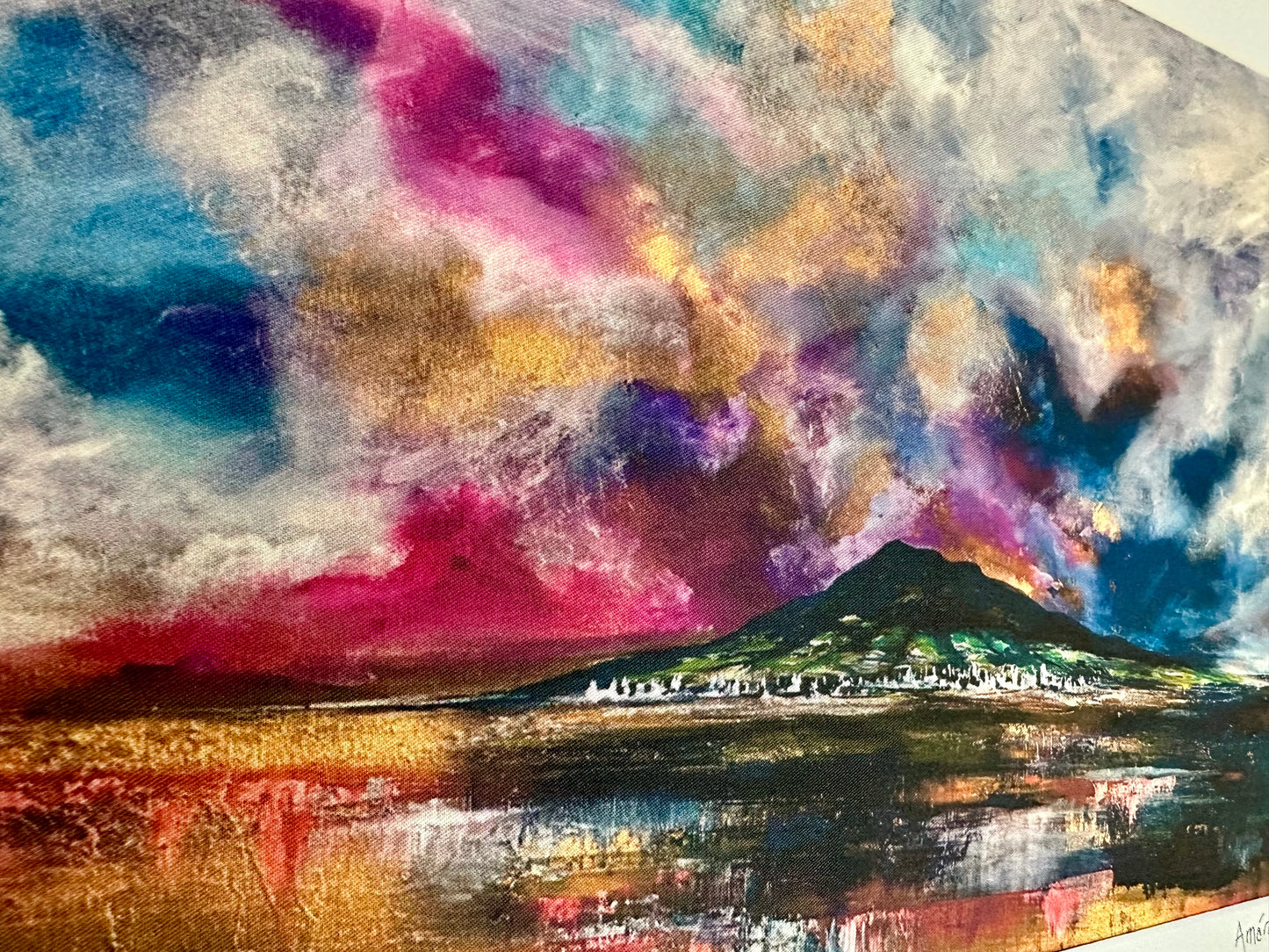 “Amárach “tomorrow Slieve Foye carlingford county Louth unframed