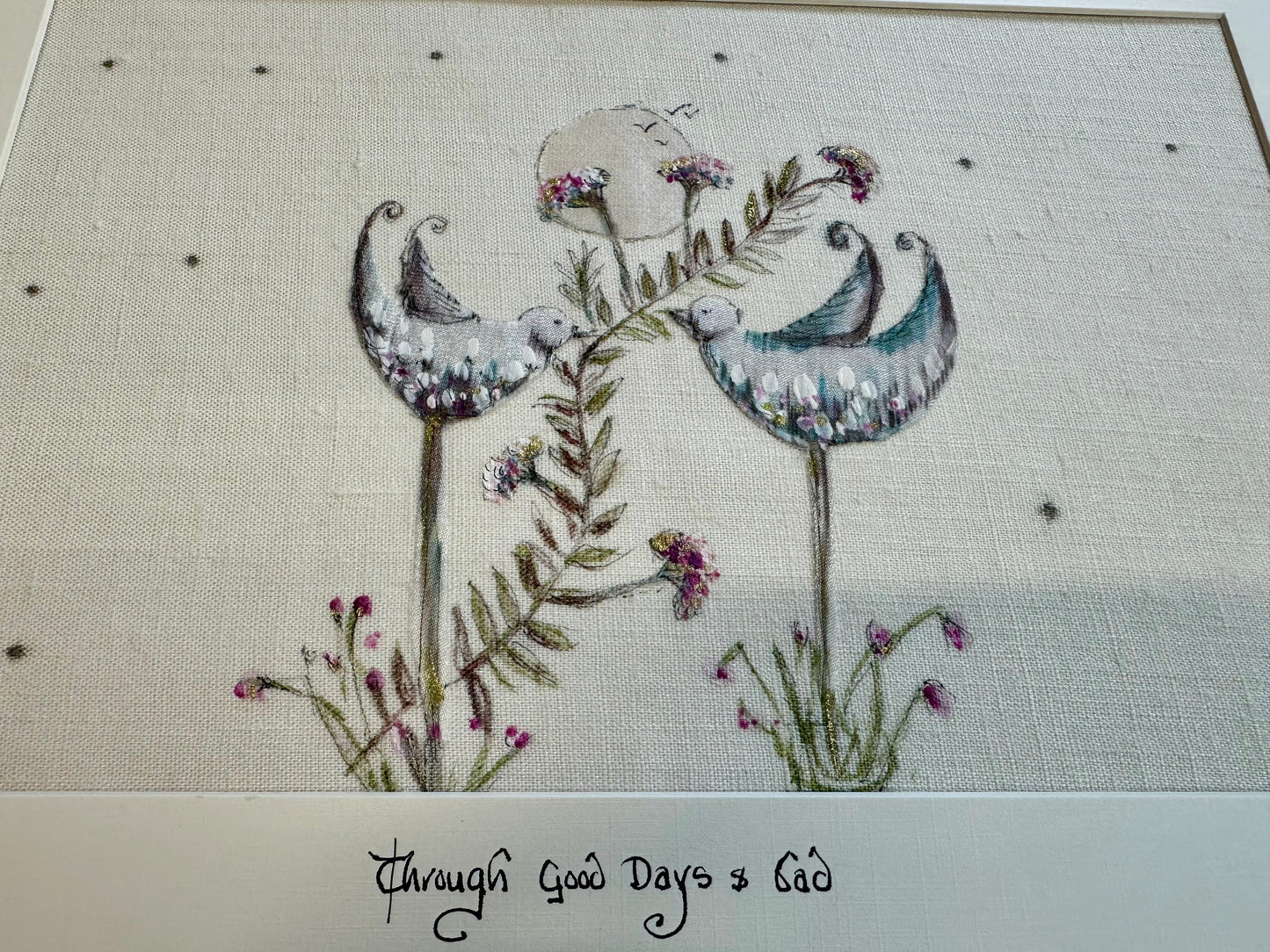 “Through good days and bad “