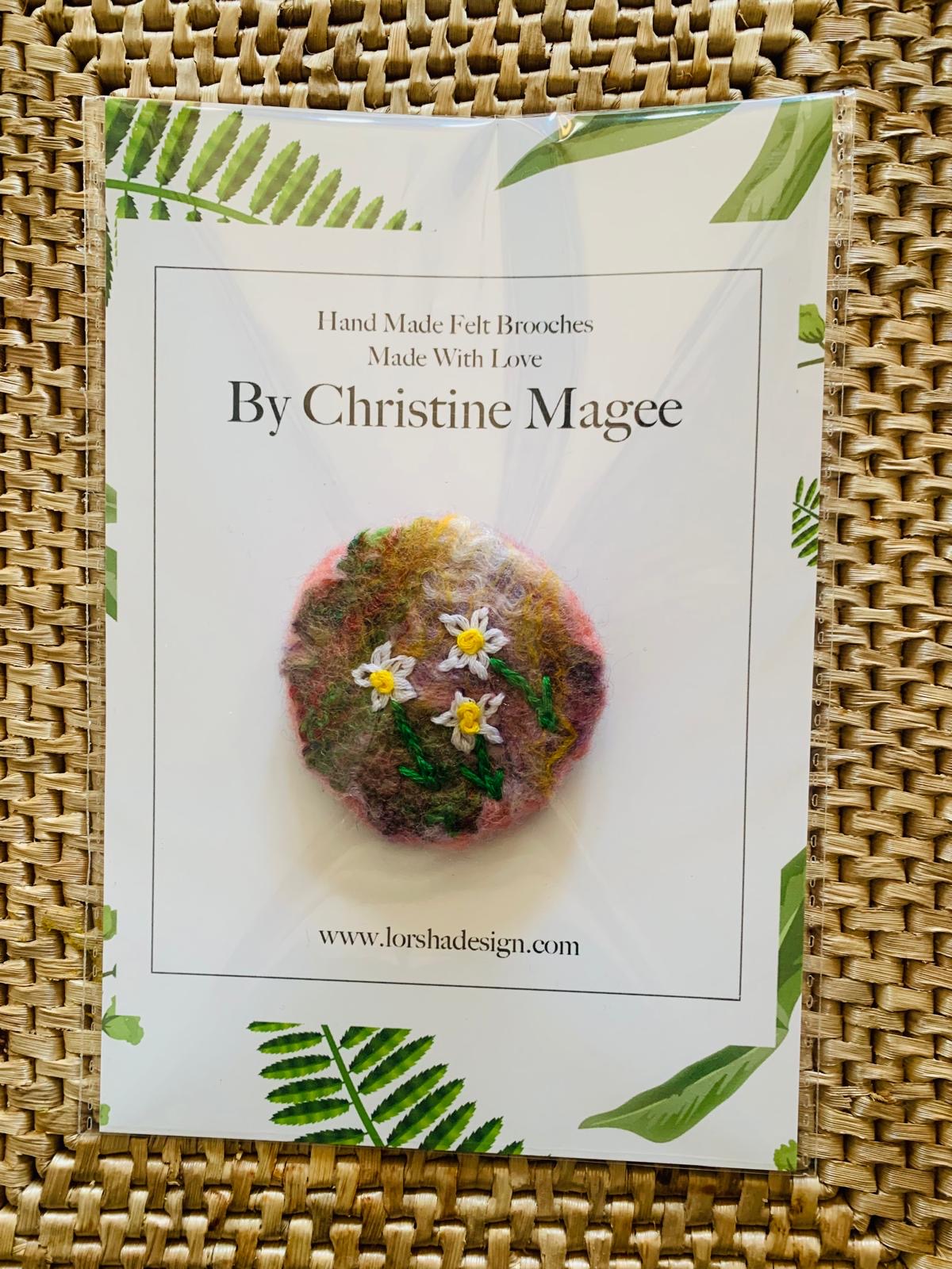 Christine Magee brooch collection