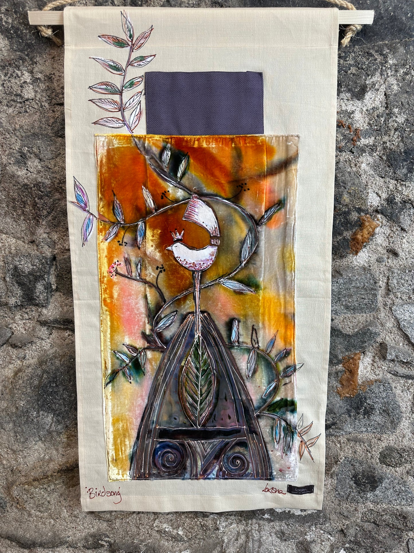 “Birdsong “every dawn arrives on the wings of possibility