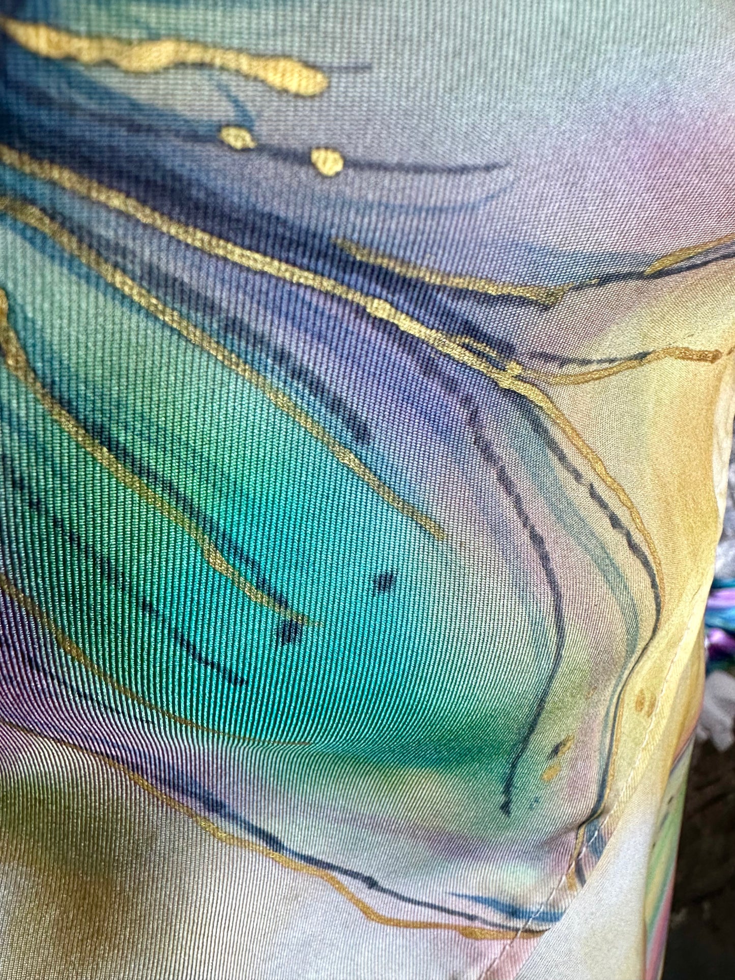 Lorshadesign Handpainted silk scarf collection