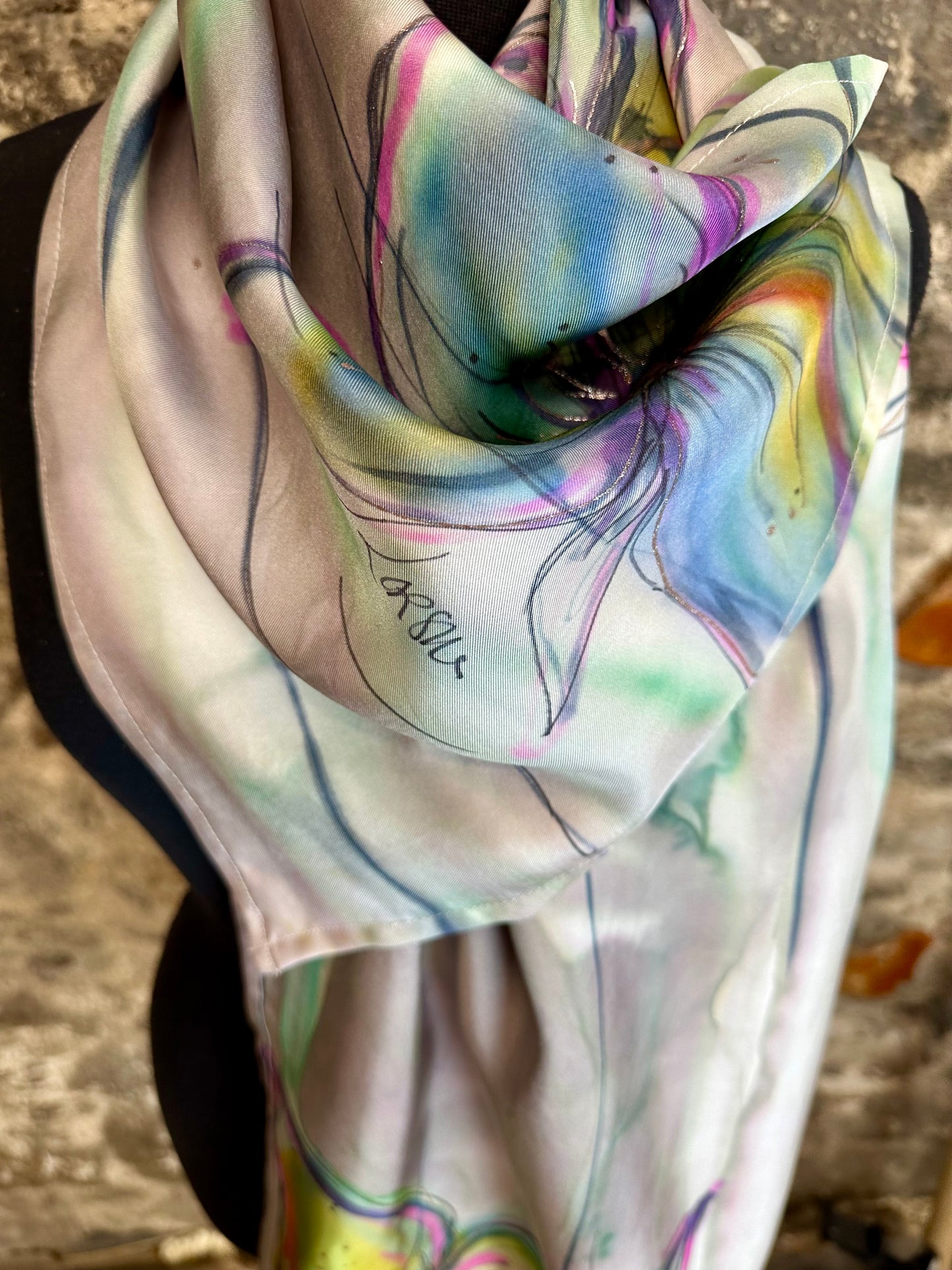 Lorshadesign Handpainted silks collection