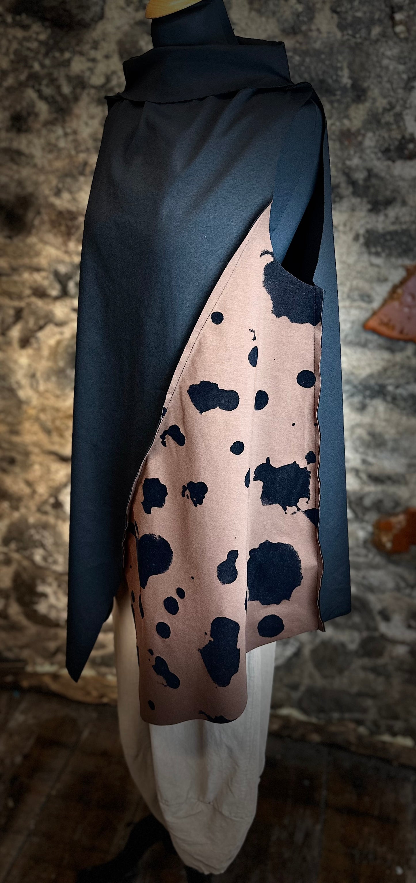 “Pria “ Italian asymmetric tunic