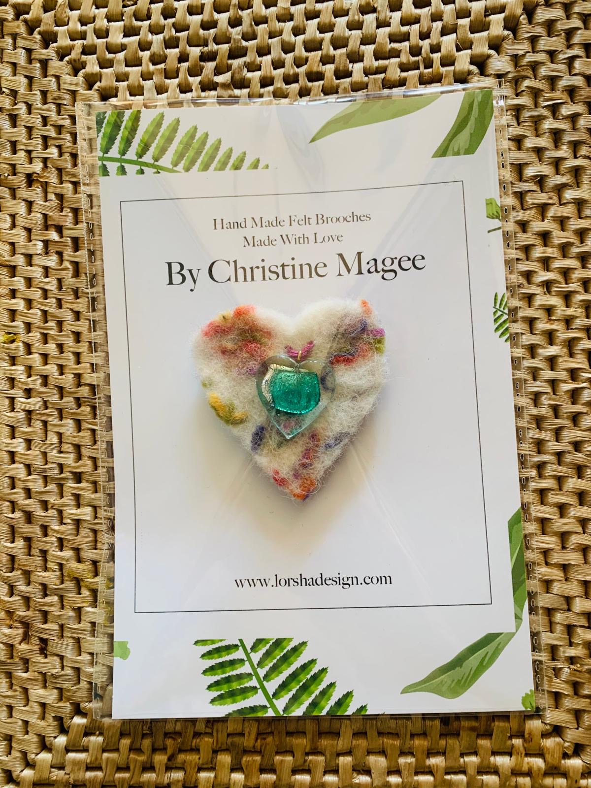 Christine Magee hand made brooch collection