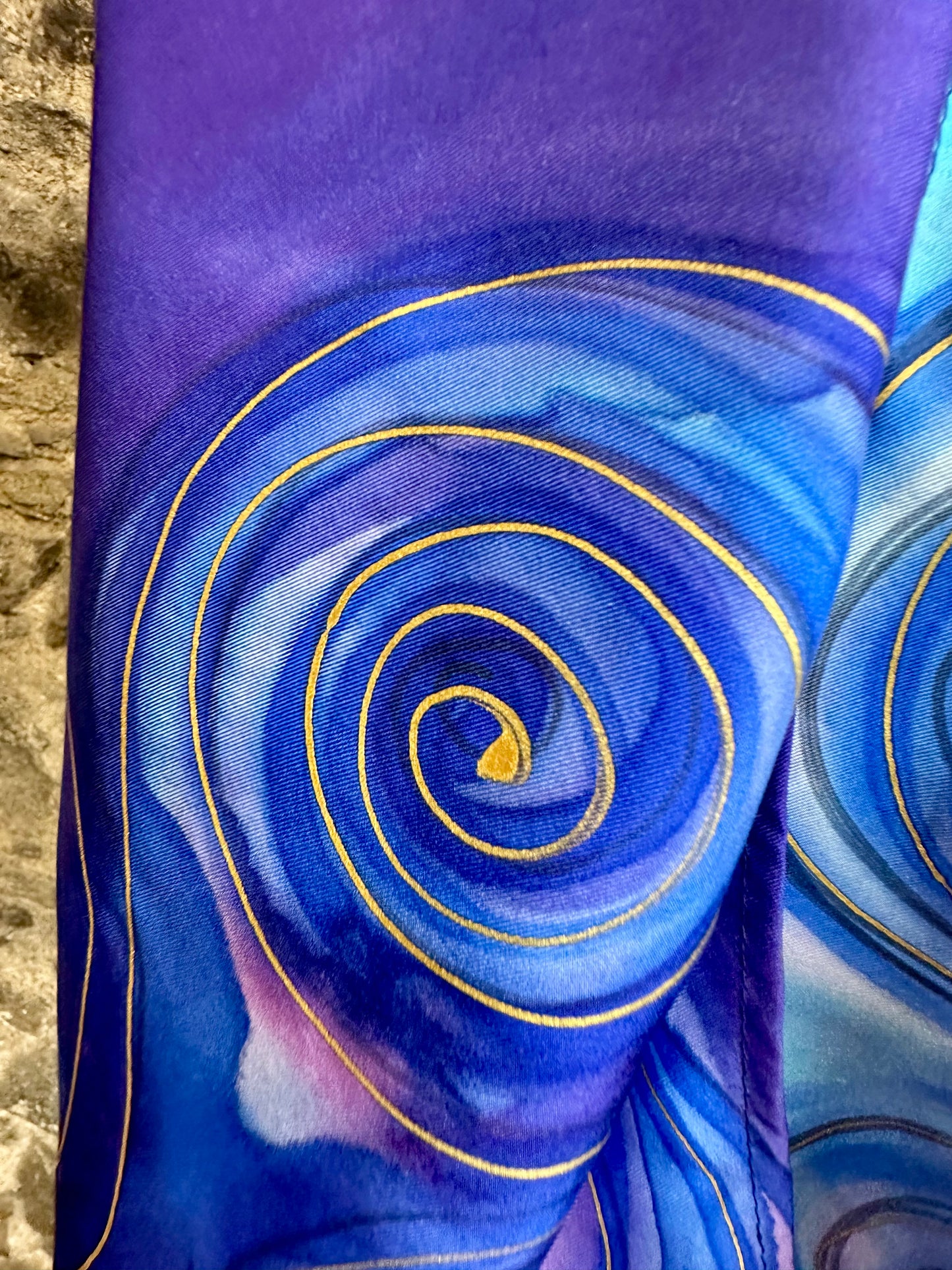 Lorshadesign Handpainted silk scarf collection