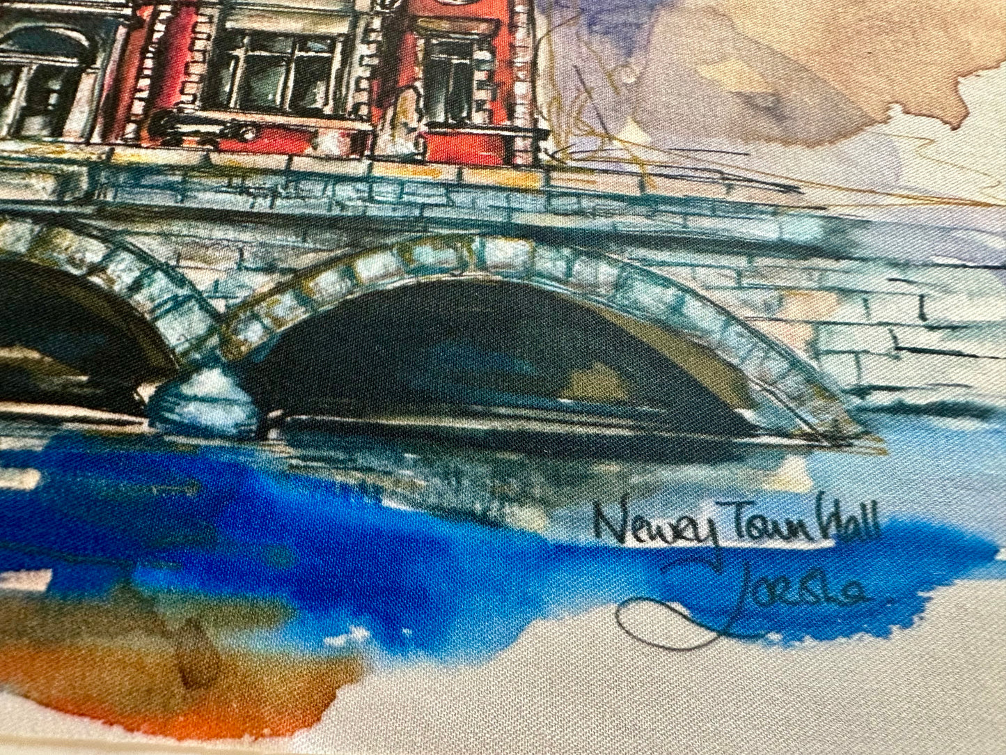 “Newry town hall “ Ltd edition print collection framed