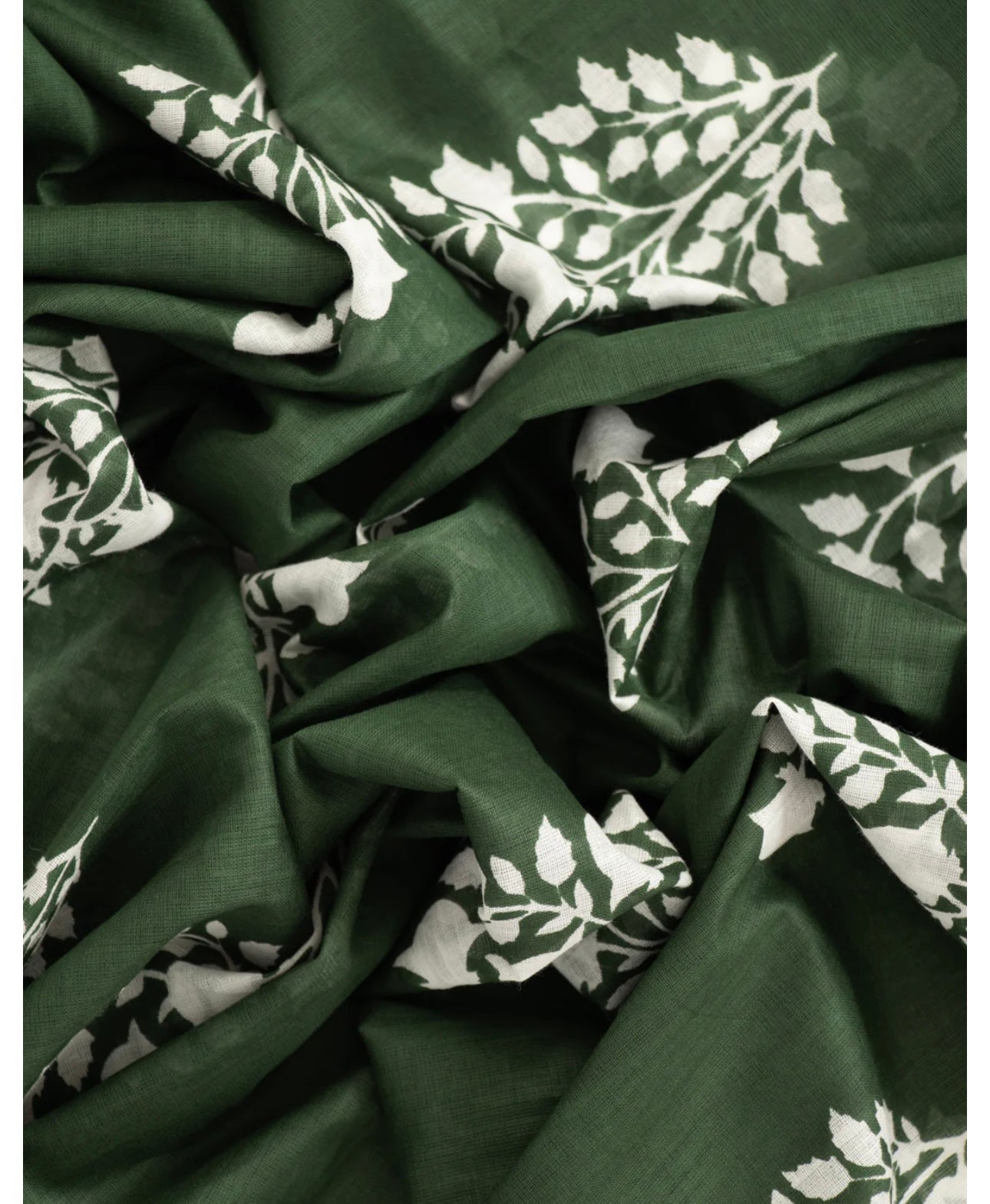 Forest green ornate wrap