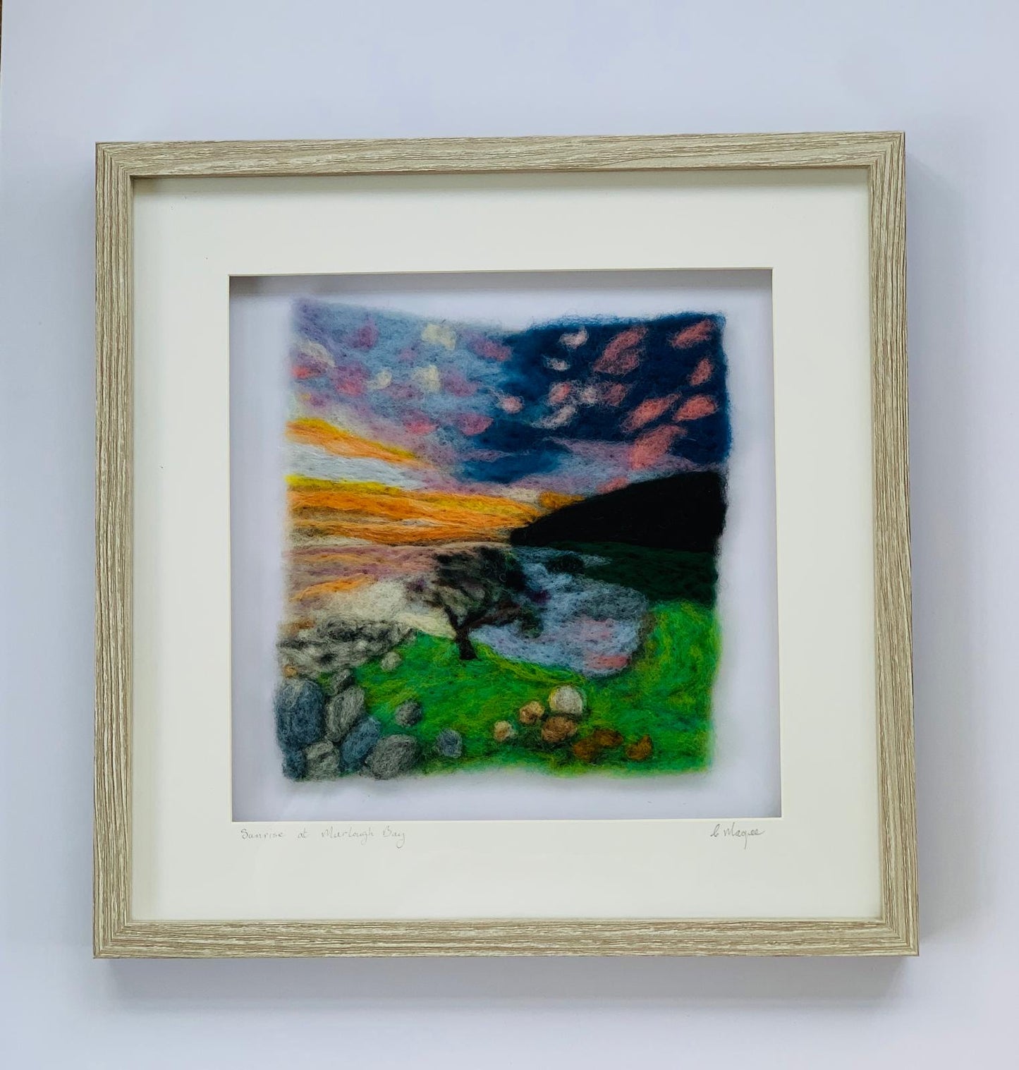 Sunrise at murlough bay
