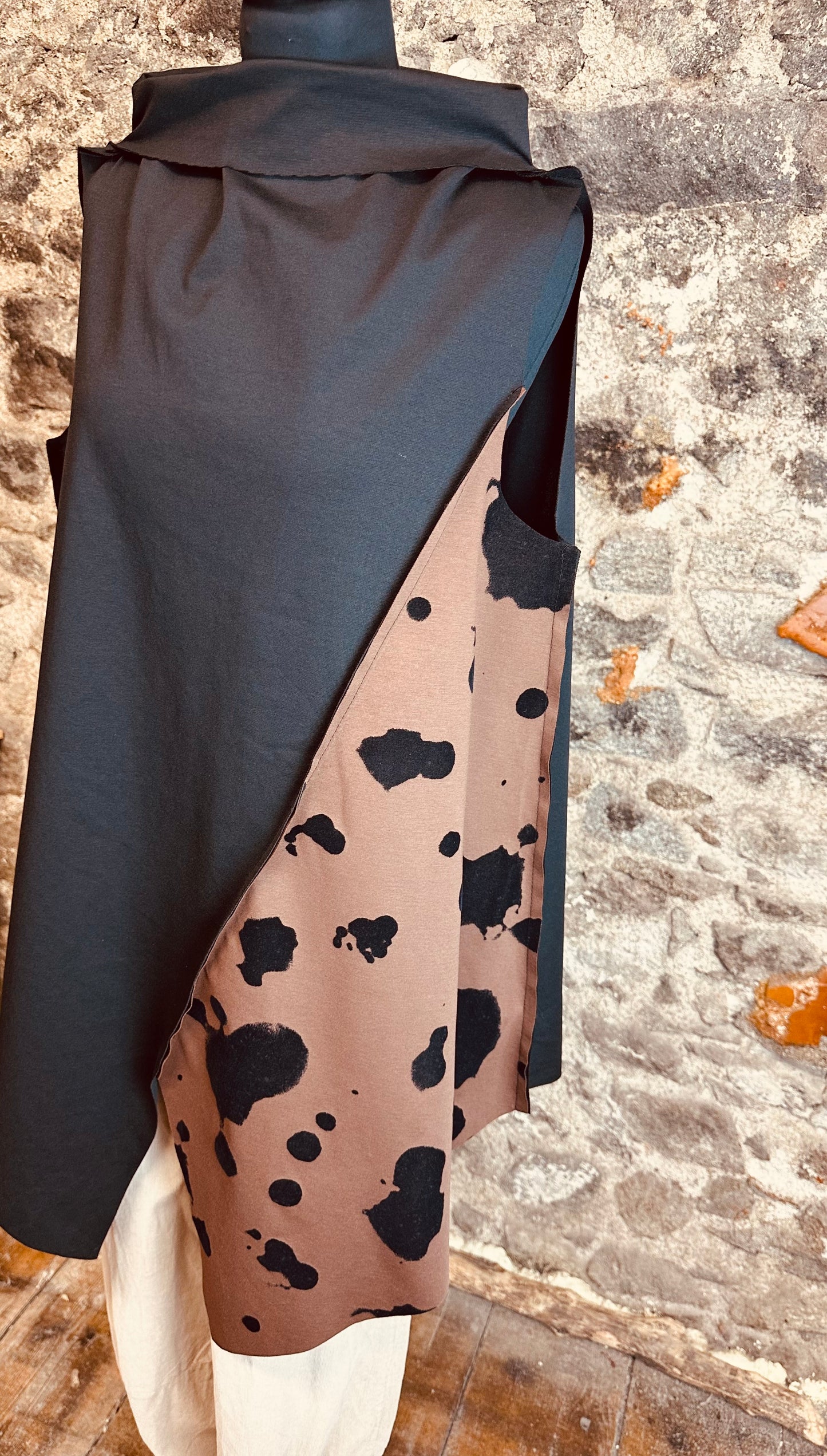 “Pria “ Italian asymmetric tunic
