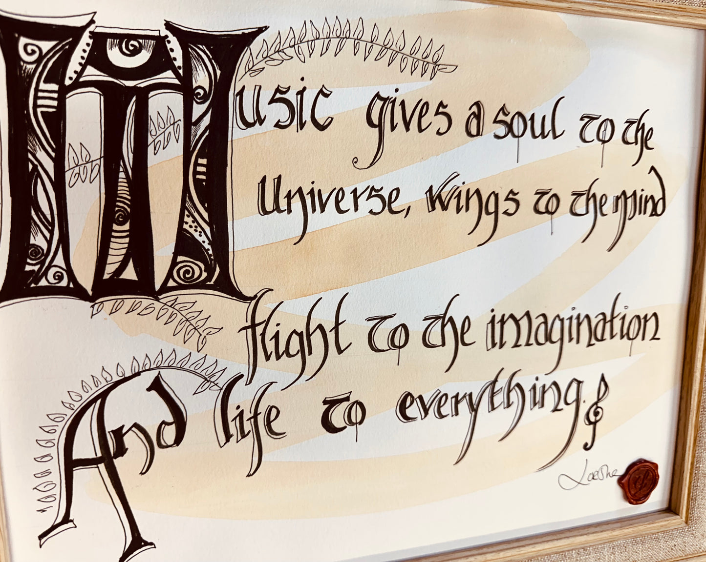 “Music gives a soul …”