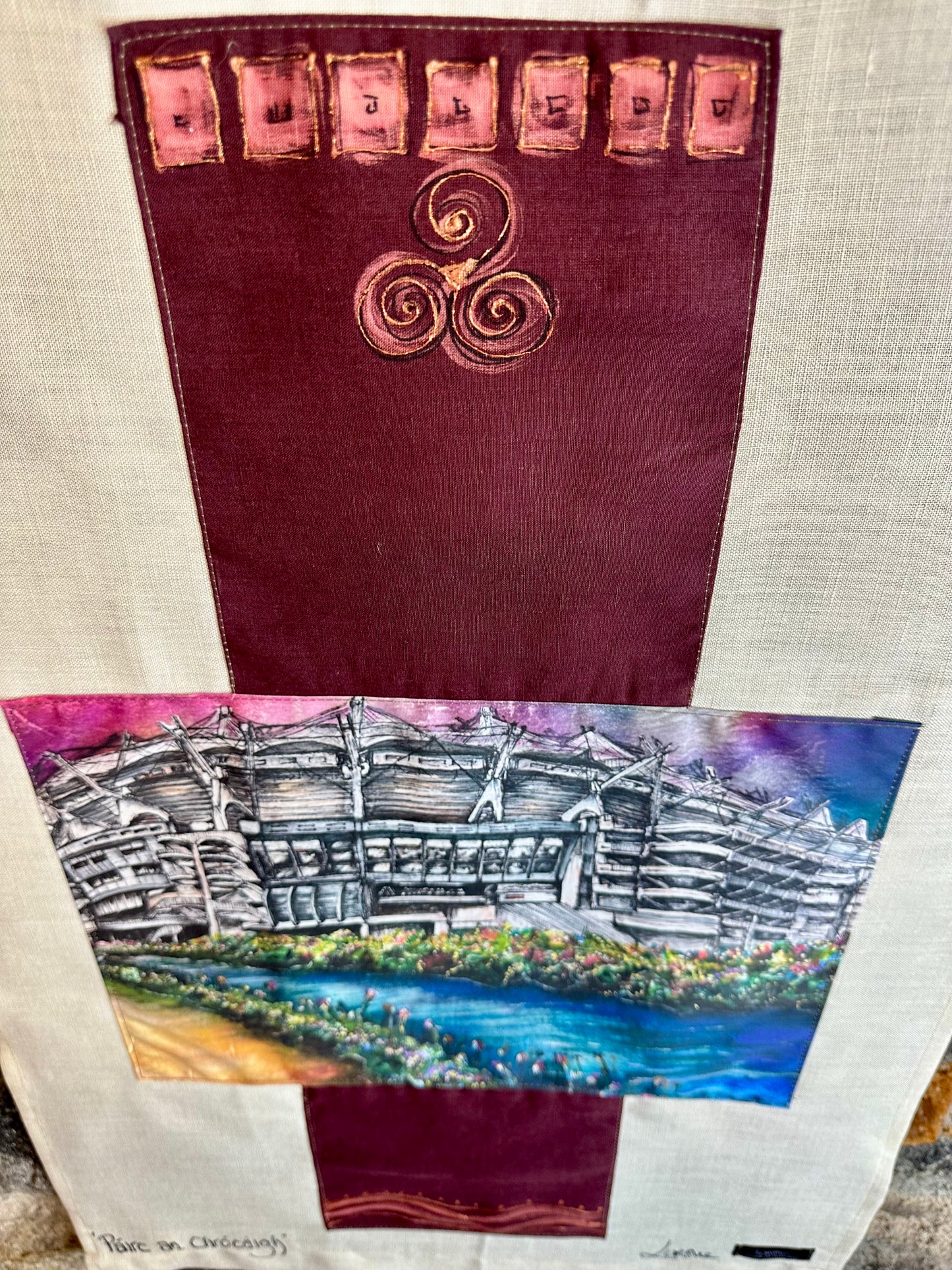“Páirc an Chrócaigh “ croke park Ireland..
