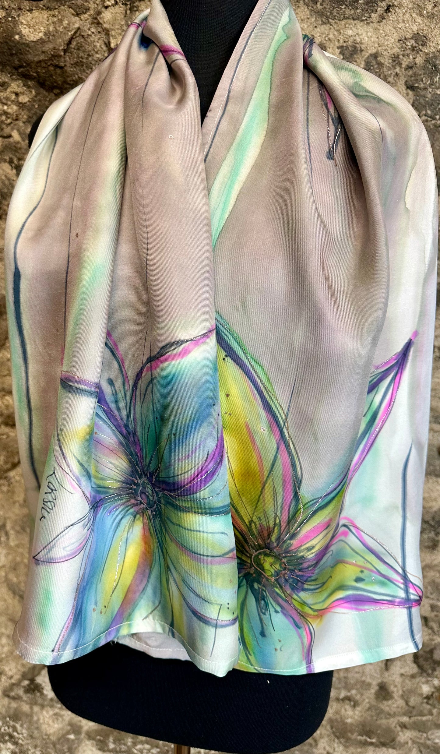 Lorshadesign Handpainted silks collection