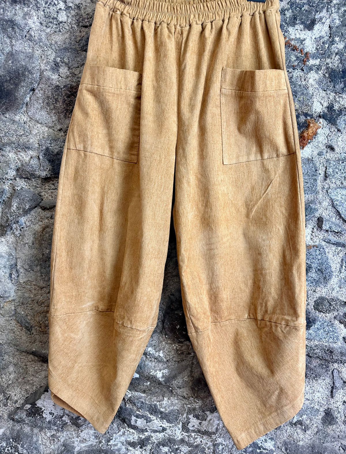 “ elkie “ chenille Italian jogger orchre