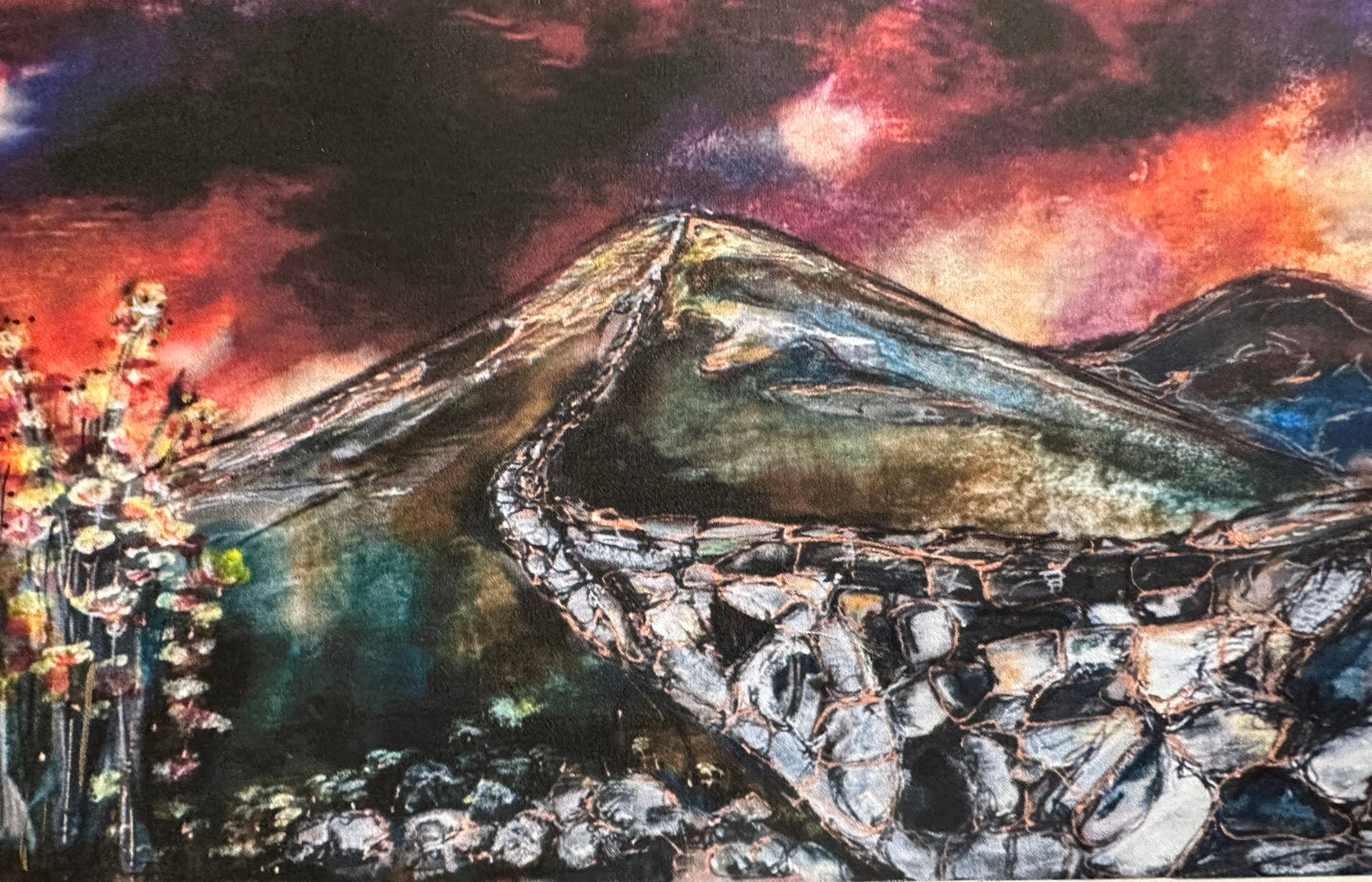 May your dreams …the Mourne wall