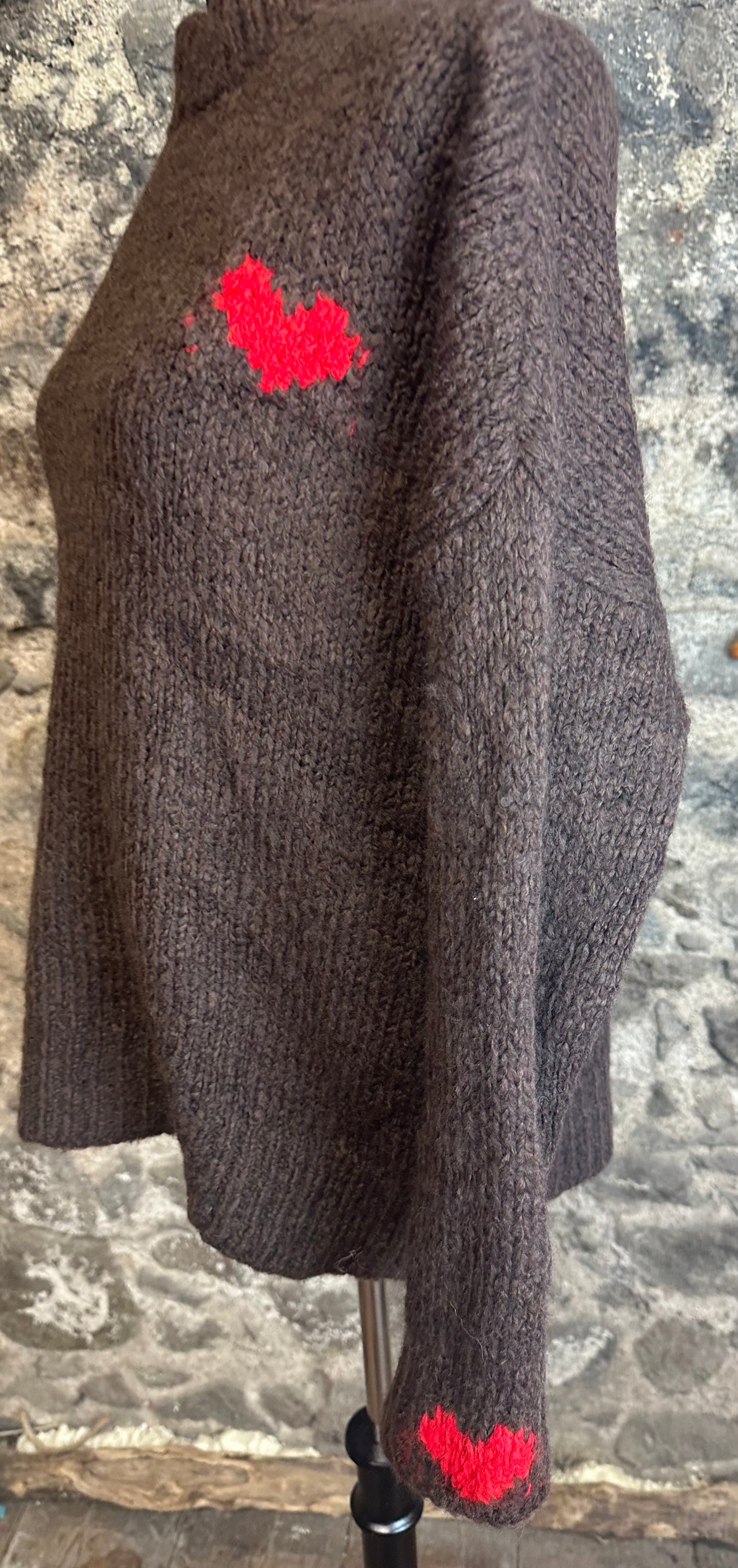 “Evie “ chocolate Italian knit ♥️jumper
