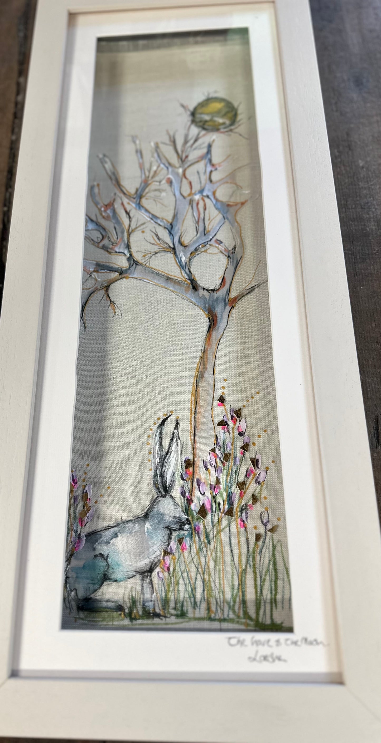 The hare and the moon