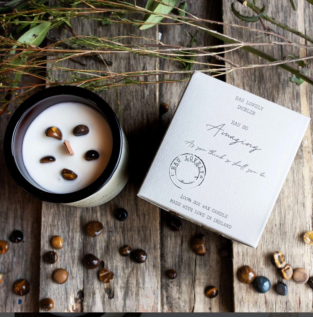 “EAU do amazing “ Irish scented candle