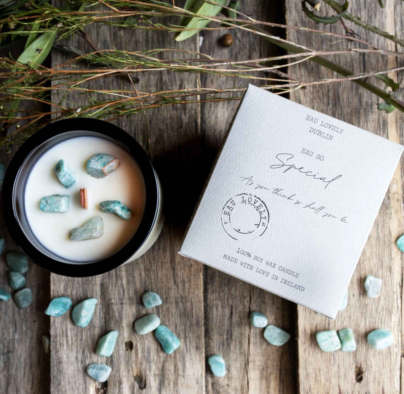 “EAU so special “ Irish scented candles
