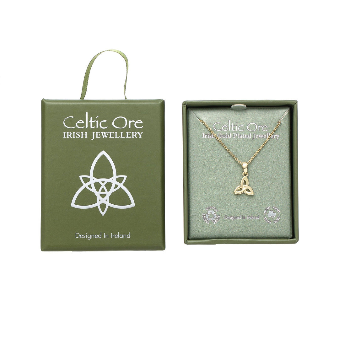 “Trinity “ gold plated pendant