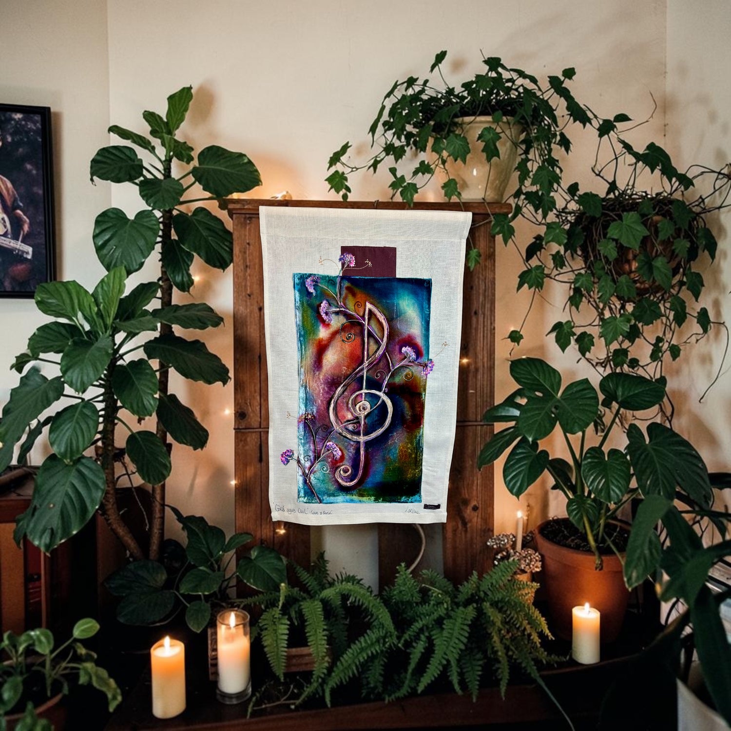 Lorsha Irish linen Wallhangings