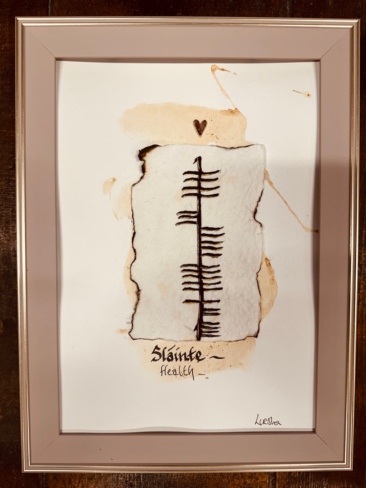 Lorsha Monochrome ancient Celtic  ogham collection