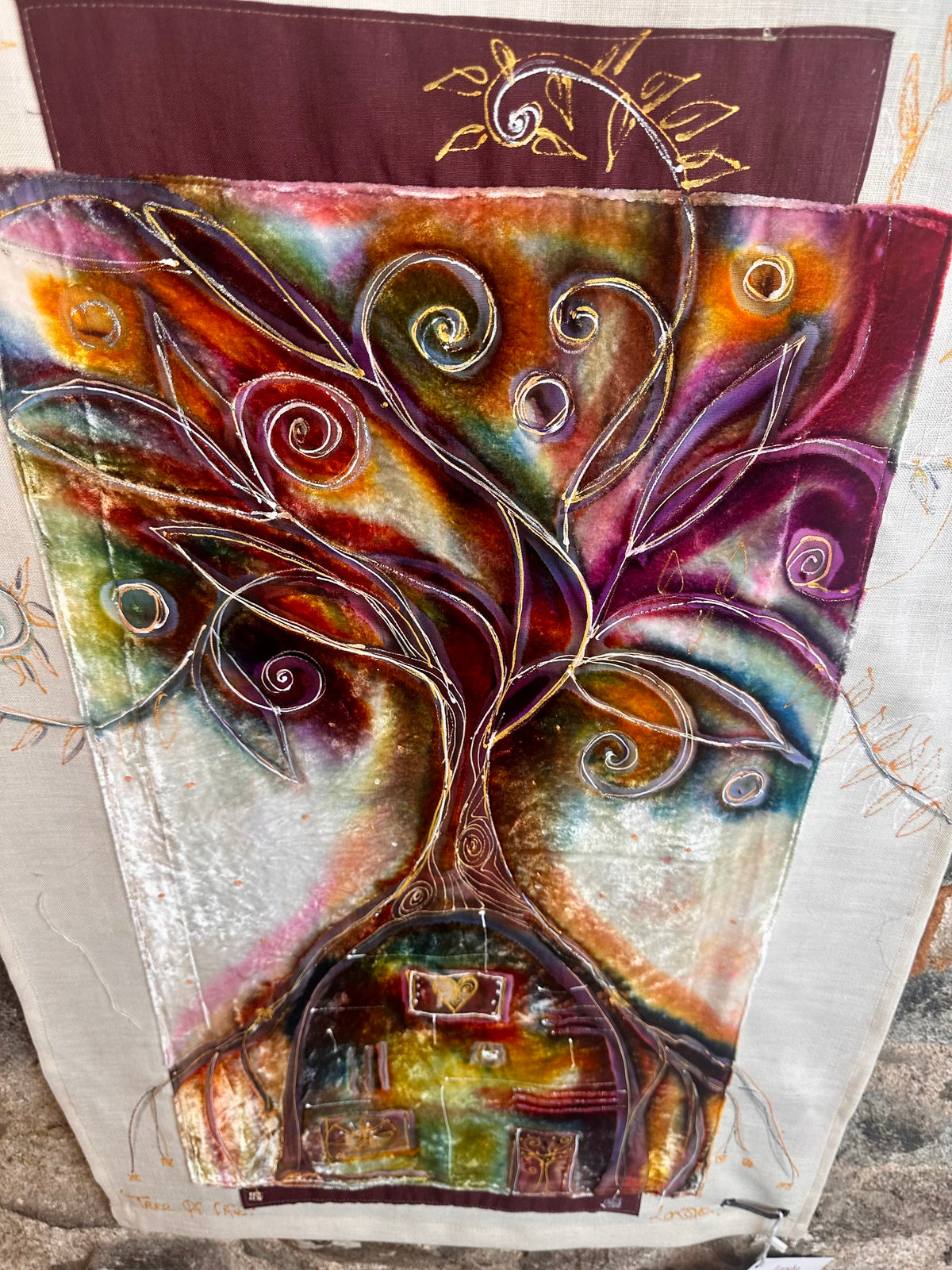 “Tree of life “with roots firmly embedded in the earth
