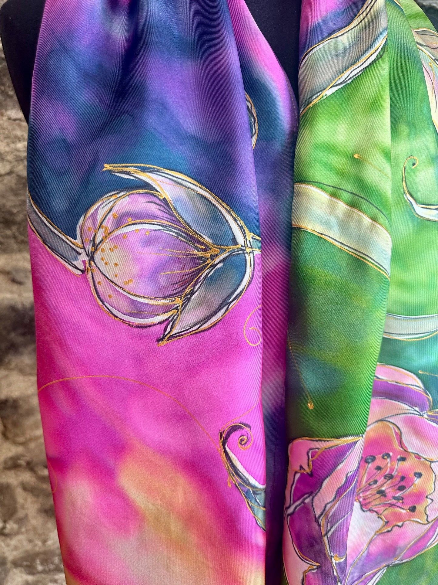 Lorshadesign Handpainted silks