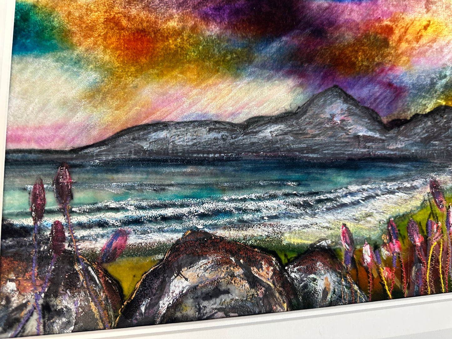 “Silent shores and sleeping mournes “ slieve Donard County Down