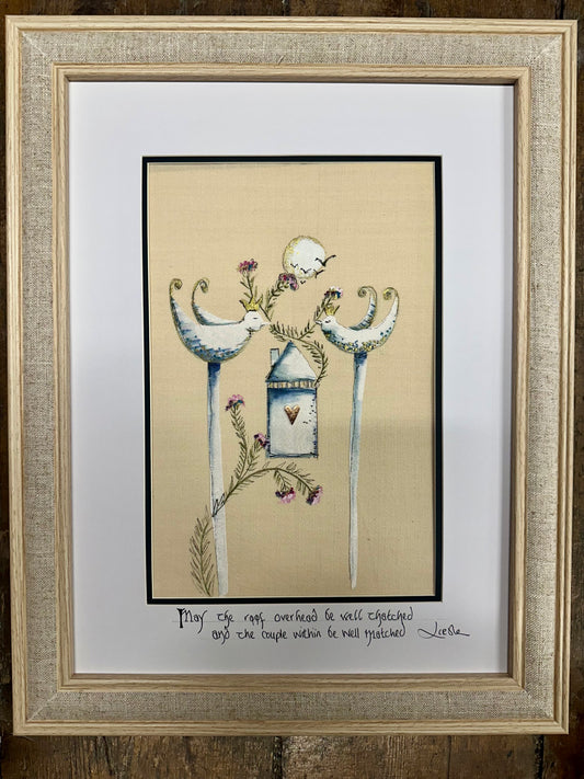 “May the roof overhead be well thatched ….” Irish blessing