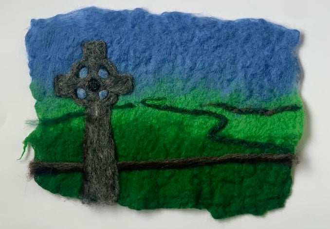 “Glendalough Celtic cross “