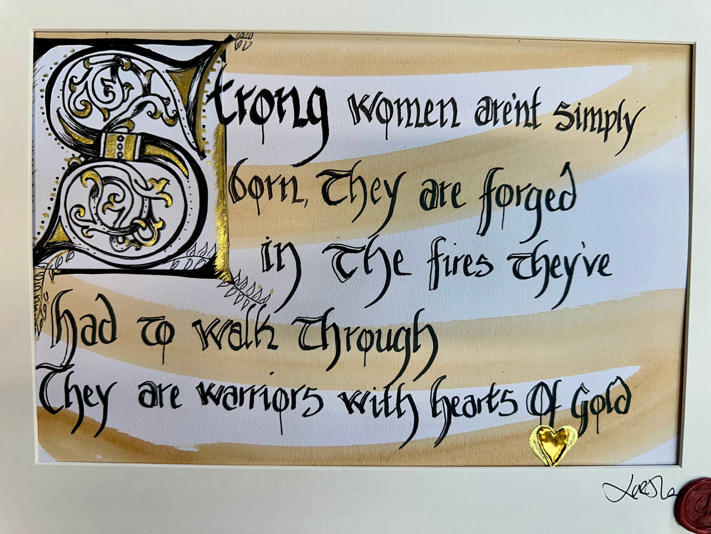 “Strong women …”