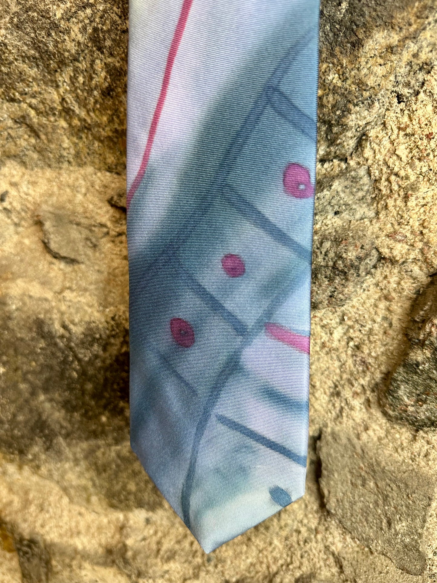 Lorshadesign Handpainted silk tie collection