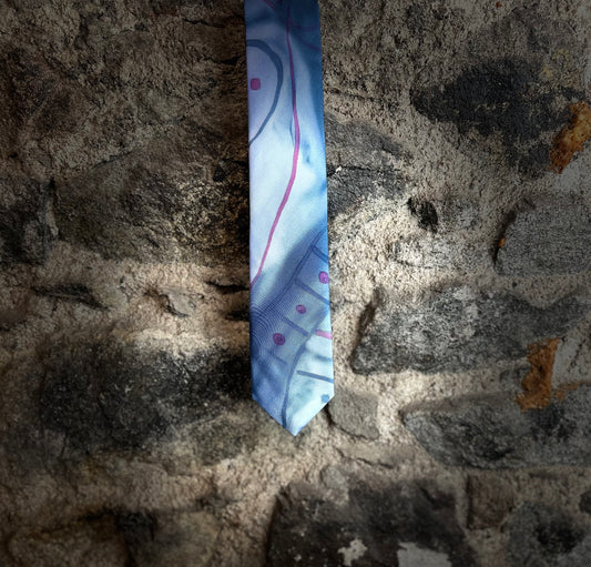 Lorshadesign Handpainted silk tie collection